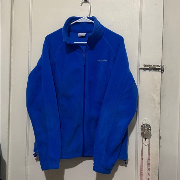 Columbia Vibrant Blue Full-Zip Jacket - Picture 1 of 1